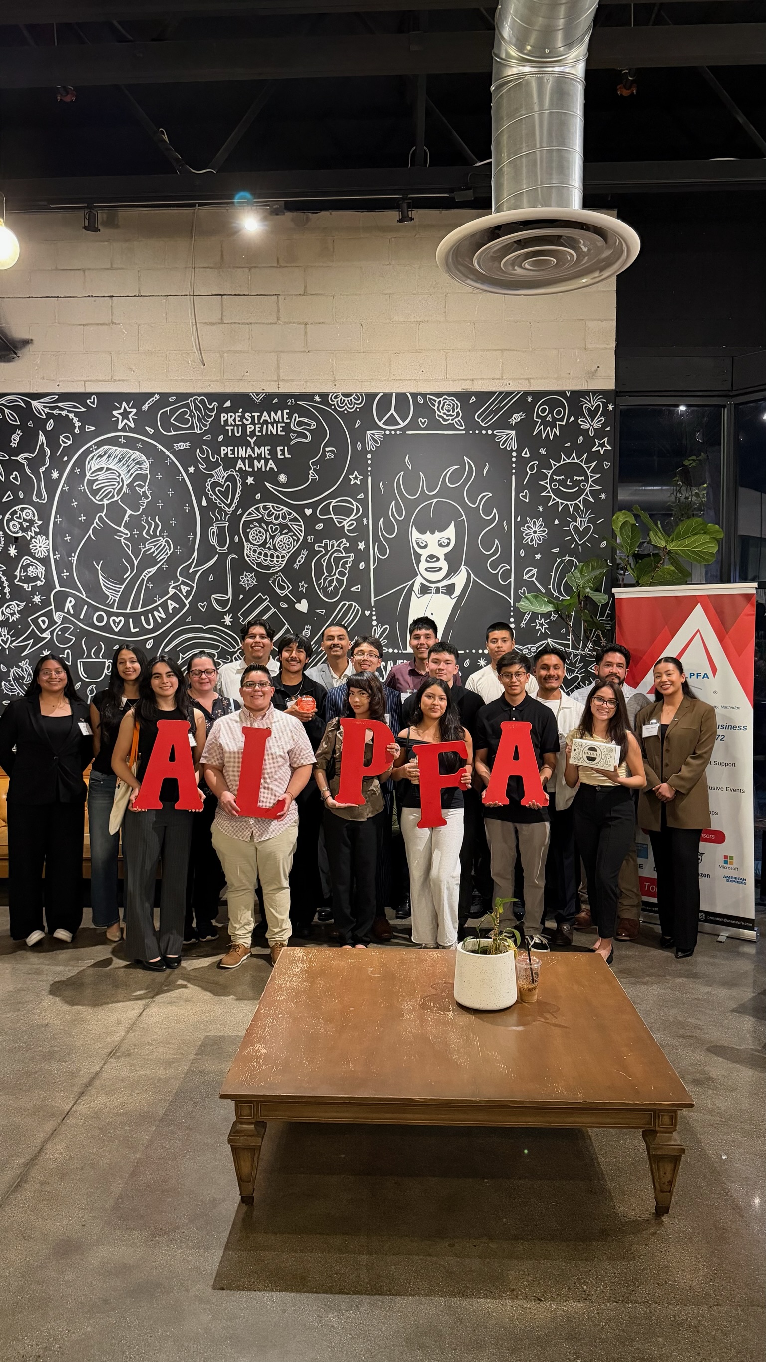 ALPFA members networking